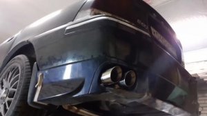 Volvo S60R AWD раздвоенный выхлоп / Exhaust