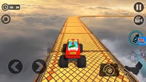 игры монстр траки - Crazy Monster Truck Legends 3D #8 - игра про машинки для детей