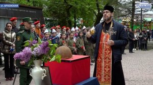 В станице Архонская перезахоронили останки участника Великой Отечественной войны