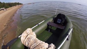 Выход в море на лодке ПВХ Фрегат М-3 семьёй! Финский залив, Комарово!