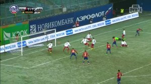 ЦСКА - Амкар, Ерёменко, Гол, 2-1