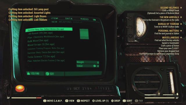 High level Fallout 76 player helping out a noob like me. PS5