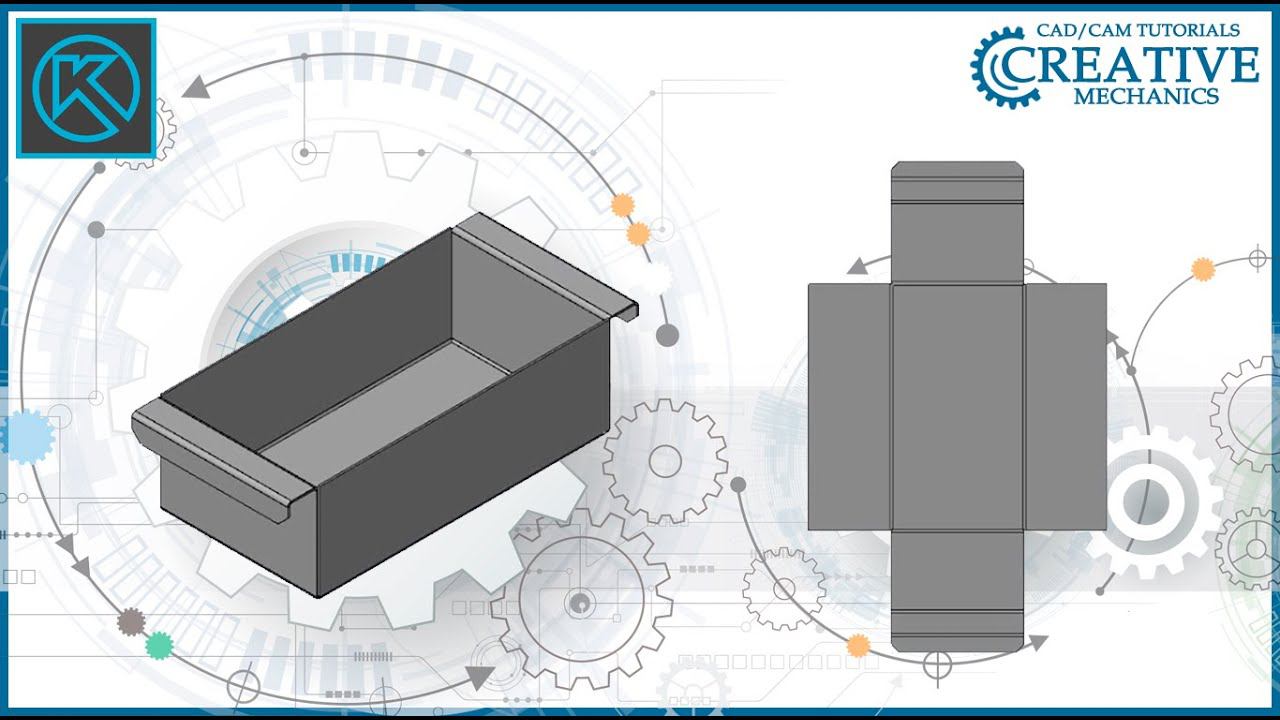 Уроки Компас 3D.Металлический ящик смотреть онлайн
