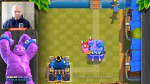 ЭЛИКСИРНЫЙ ГОЛЕМ ПРОТИВ ВСЕХ КАРТ КЛЕШ РОЯЛЬ! CLASH ROYALE