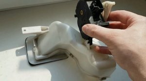 Ремонт переключения заслонок печки Toyota Harrier 2001г