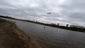 Обучение кайтсерфингу в Москве на Борисовских прудах