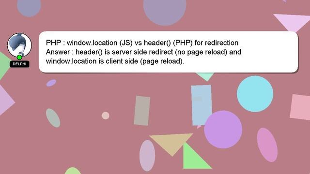 PHP : window.location (JS) vs header() (PHP) for redirection