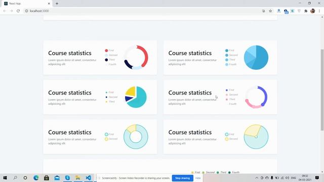 Reactjs Pie Chart Working Demos