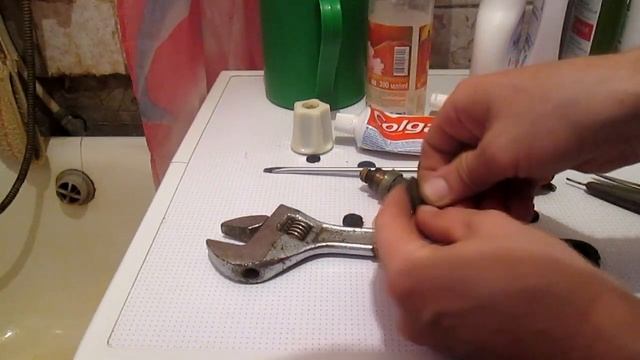 Ремонт кран-буксы смесителя