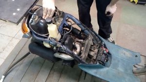 ВНИМАНИЕ! РЕМОНТ СКУТЕРА ПЕРЕШЕЛ В КОЛХОЗ!