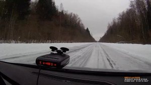 Sho-me G-900 STR Тест на Крис-П на Дмитровском полигоне