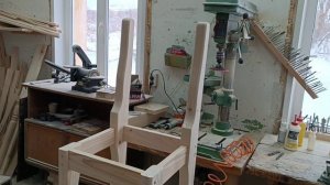 Изготовление деревянных стульев