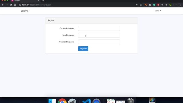 #Laravel Advanced authentication | Update Password
