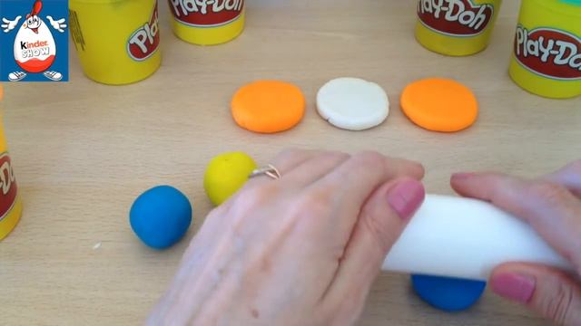 Как лепить еду.Лепим печенье из пластилина!! смотреть онлайн