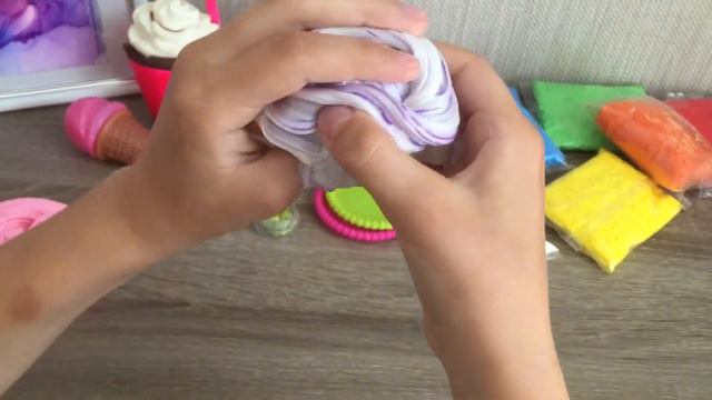 Слайм превращается в десерт:) смотреть онлайн