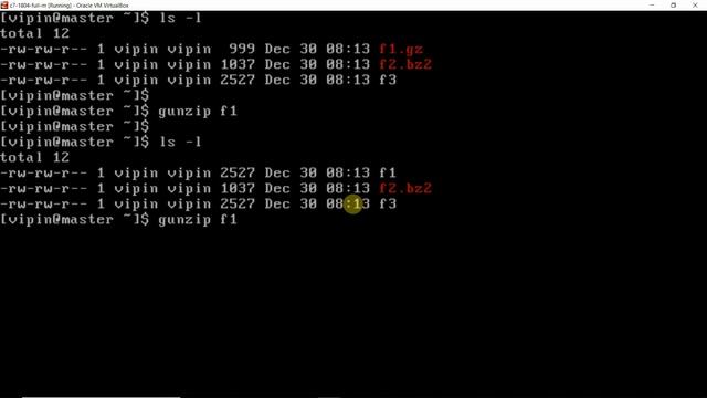 28-How to compress and decompress files using gzip bzip2, and zip in Linux | Linux for Beginners