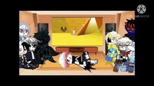 Sans au’s react to ena part 2||2\2||hope you like it