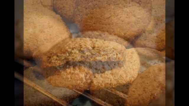 Печенье из овсяной муки, рецепт смотреть онлайн