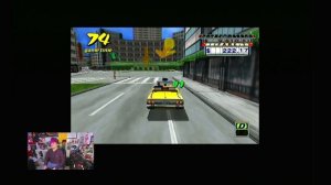 PairaGamers: "Crazy Taxi Fare Wars $20,697.72" (B.D Joe/Arcade Mode) [PSP/Component/RetroTINK 5X]