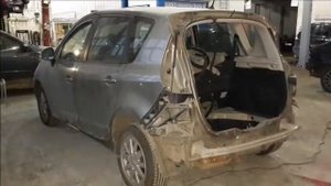Рено Сценик (Renault Scenic)- устранение повреждений кузова