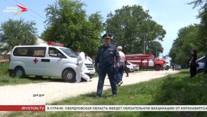 Сотрудники МЧС провели тренировочные учения в селе Дур Дур