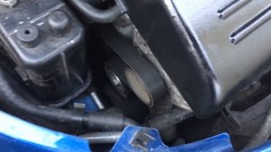 Требуется заменить приводной ремень! Непонятный звук от двигателя чери м11.