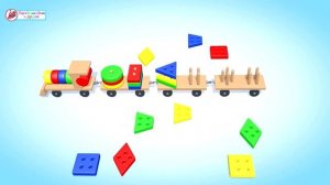 Развивающие мультики  Геометрические фигуры для детей от 6 месяцев