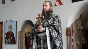 5.04.2019г.Неделя крестопоклонная. Литургия Преждеосвященных даров. День памяти преподобного Никона.