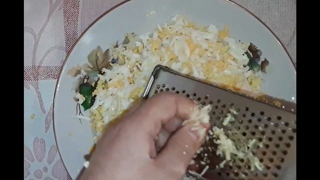 Еврейский салат, классический пошаговый вкусный рецепт еврейской закуски. Salad. English subtitles.