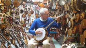 G.Amendt testing JEDSON-Paramount tenor banjo