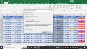 Excel Online Video 11 (Advance Conditional Formatting on Negative Values) By Ahsan Aziz