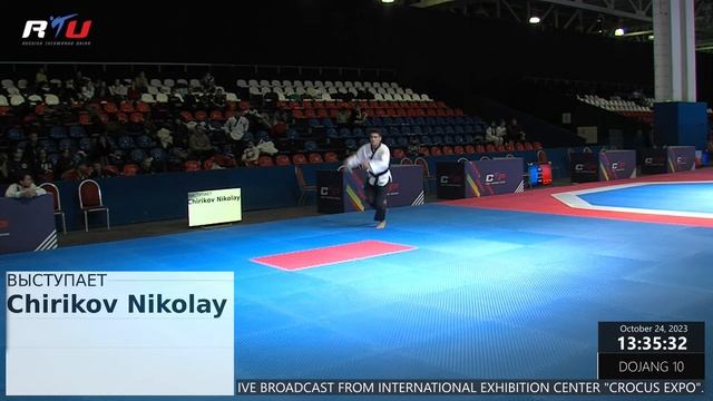 Dojang 10. Day 1. International Taekwondo Tournament "Russian Open 2023" смотреть онлайн