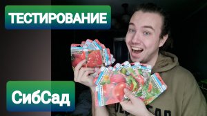 СИБИРСКИЙ САД _ РАСПАКОВКА семян _ ТЕСТИРОВАНИЕ _ снова БОЛЕН.mp4