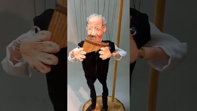 Marionette Ralf nach Foto hergestellt