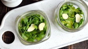 Маринованные кабачки с огурцами