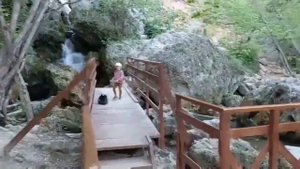 ВОДОПАД СУ-УЧХАН С ВОДОЙ. Крым 2021