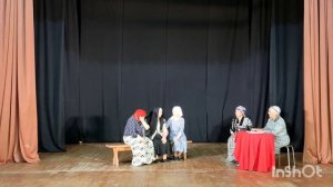 Театральный коллектив "Плюс". Мини-спектакль "Бабы.1942".Автор Мамаева М. М.