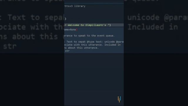 Text To Speech In Python  Python Text To Speech   #Shorts