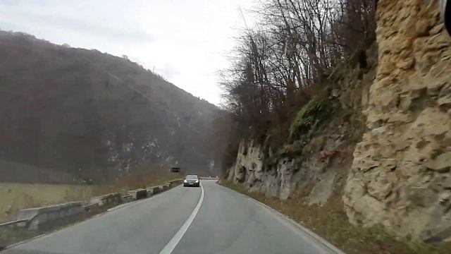 Banja Luka - Jajce, magistralni put M16, decembar 2020. смотреть онлайн