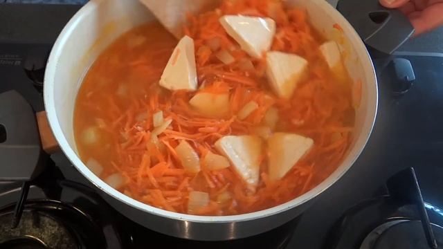 Японский морковный суп - пюре смотреть онлайн