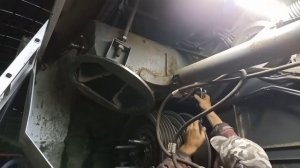 Снятие шкивов, увеличение и уменьшение оборотов барабана на комбаине Вектор 410.