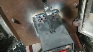 Горелка для моей печи на отработке. (нарезка). Прошу совета как побороть сажу.