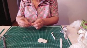 Ватная игрушка Сверчок. Скрипка и шляпа. Часть 5.