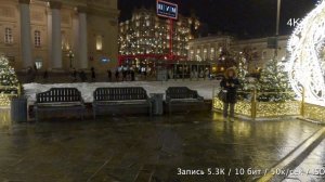 GoPro11 Ночная съёмка в городе Москва