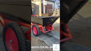 Усиленная строительная тачка самосвал.