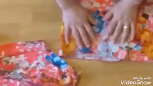 DIY//Переделка из Сарафана Платье с рукавами // Сарафандан калта куйлак тикиш///
