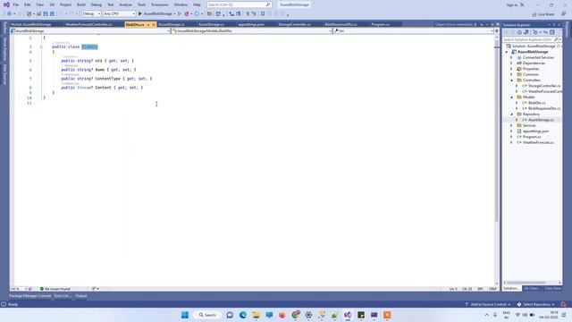 Uploading files in azure blob storage account using Asp.net смотреть онлайн