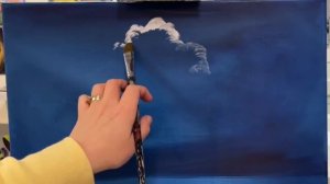 EASY! How To Paint - CLOUDS ☁️  WATER ? TREES ? 3 in 1 Video!  #acrylic