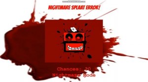 Splaat Error 3 (Bad Ending)