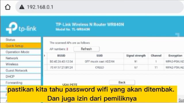 CARA SETTING RANGE EXTENDER DI TP LINK TL WR840N смотреть онлайн